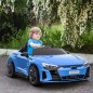 Coche Eléctrico para Niños de +3 Años AUDI RS e-tron GT Coche de Batería con Mando a Distancia 103x58x41 cm Azul