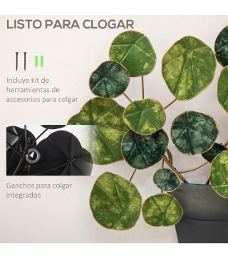 Decoración Pared Metálica