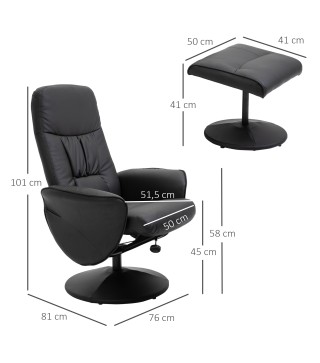 Sillón Reclinable Otomana