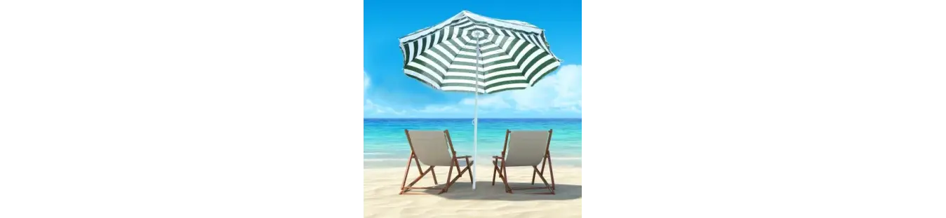 Sombrillas de playa con protección solar | Nocta