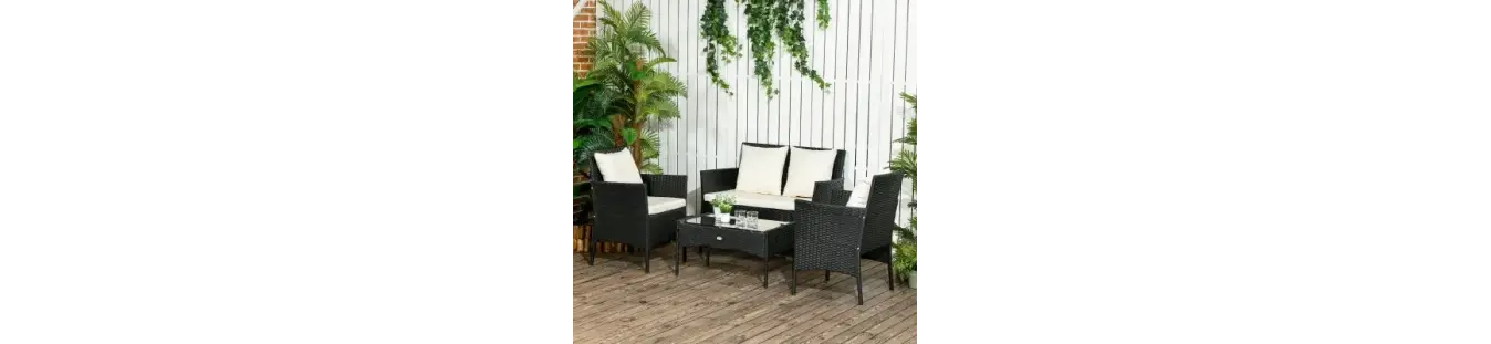 Muebles de ratán para jardín y terraza | Nocta