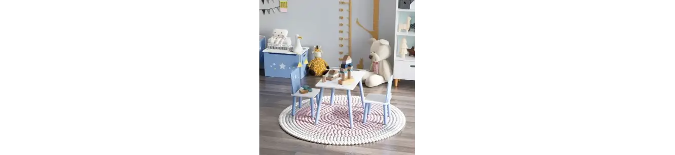 Muebles infantiles seguros y funcionales para niños