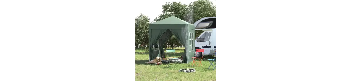 Carpas y gazebos plegables para exterior | Nocta