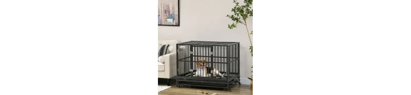 Jaulas para perros seguras y resistentes