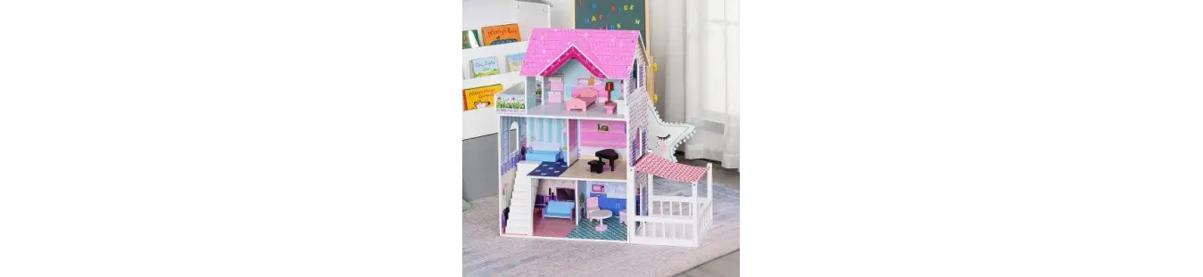 Casas de muñecas para juego creativo y educativo